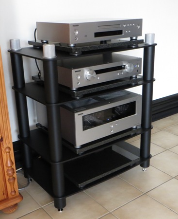 Hifi Rack REVOLUTION black